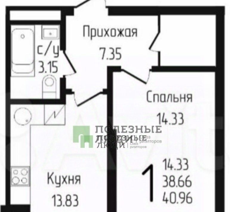 квартира г Уфа р-н Ленинский ул Гафури 73 фото 2