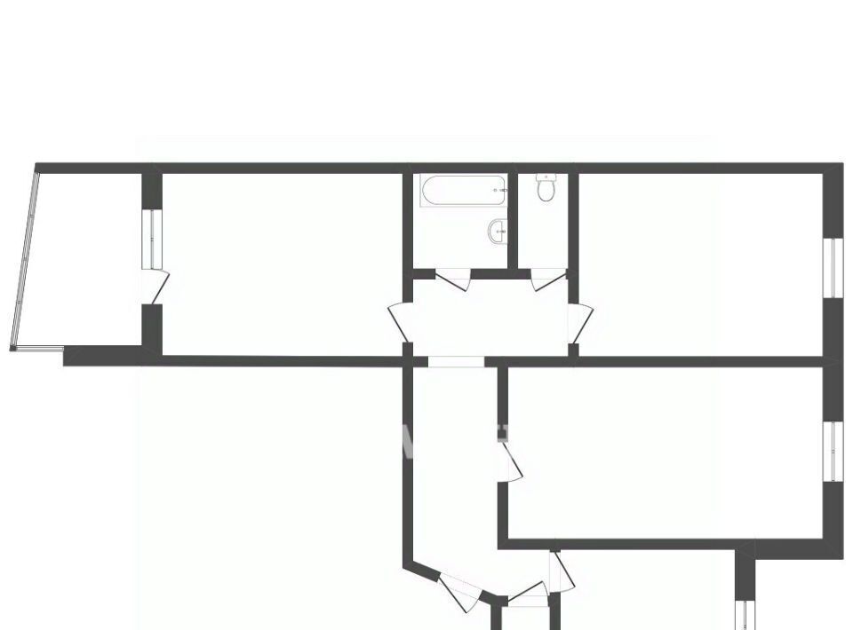 квартира г Тюмень р-н Ленинский ул Одесская 38 фото 2