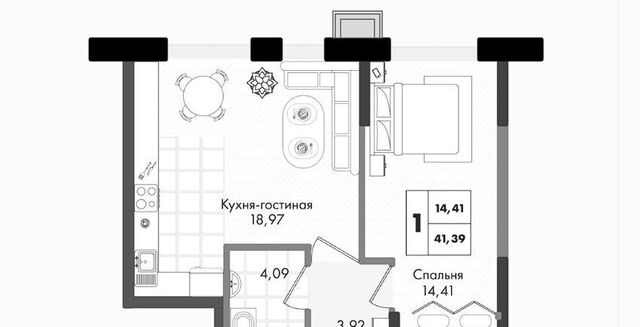 р-н Прикубанский ул им. генерала Брусилова 1/2 5 лит фото