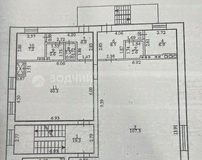 свободного назначения г Чебоксары р-н микрорайон Волжский-3 Северо-Западный ул Петра Ермолаева 1б жилрайон, Московский фото 2