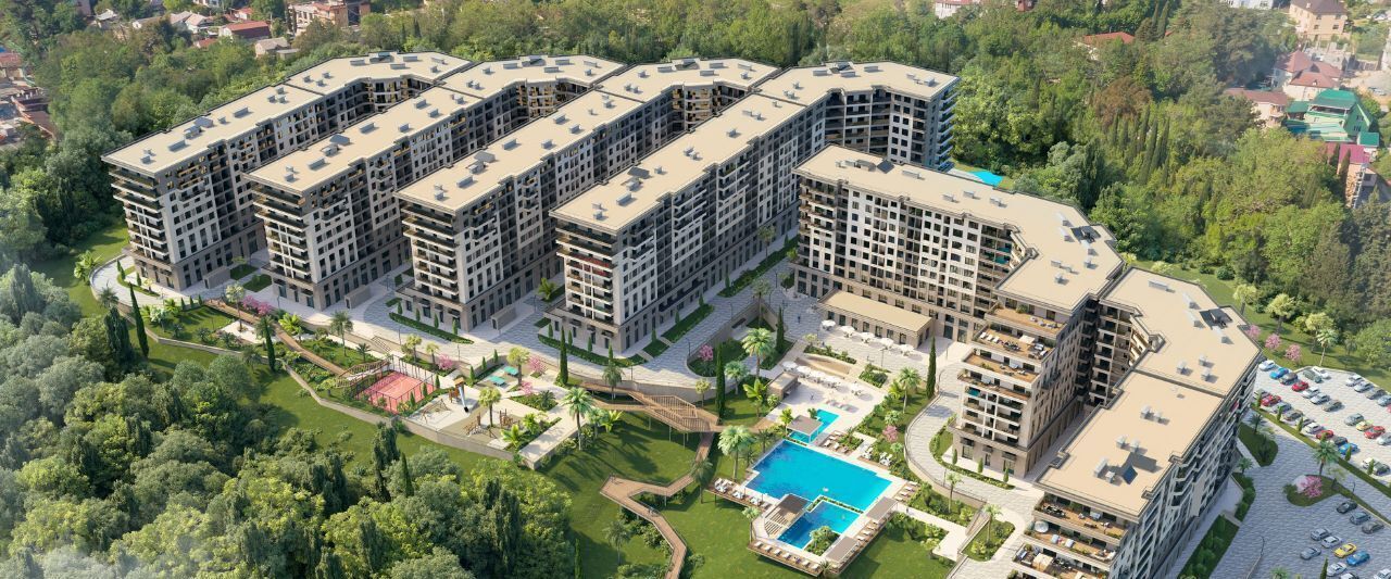 квартира г Сочи р-н Адлерский Адлер Курортный Городок жилрайон фото 7