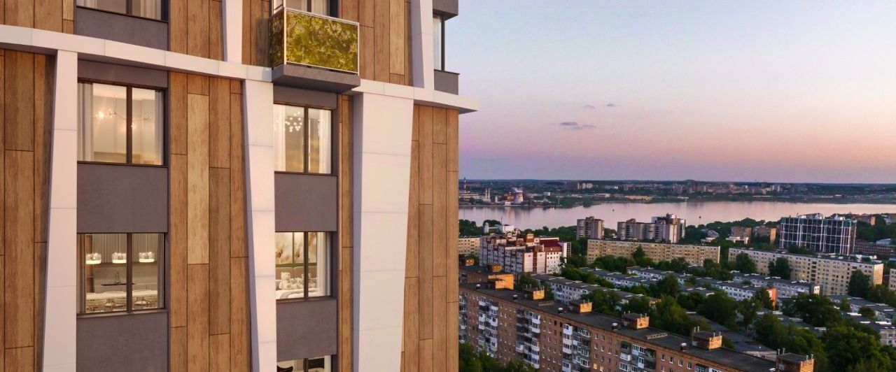 квартира г Ижевск р-н Октябрьский 12-й микрорайон Север ЖК Эко Лайф Весна жилрайон фото 10