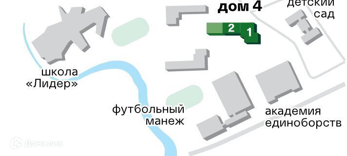 квартира г Рязань р-н Московский улица Александра Полина, 3 фото 9