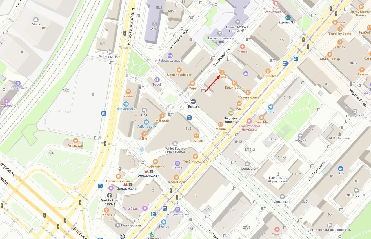 свободного назначения г Москва метро Белорусская ул Лесная 9 муниципальный округ Тверской фото 5