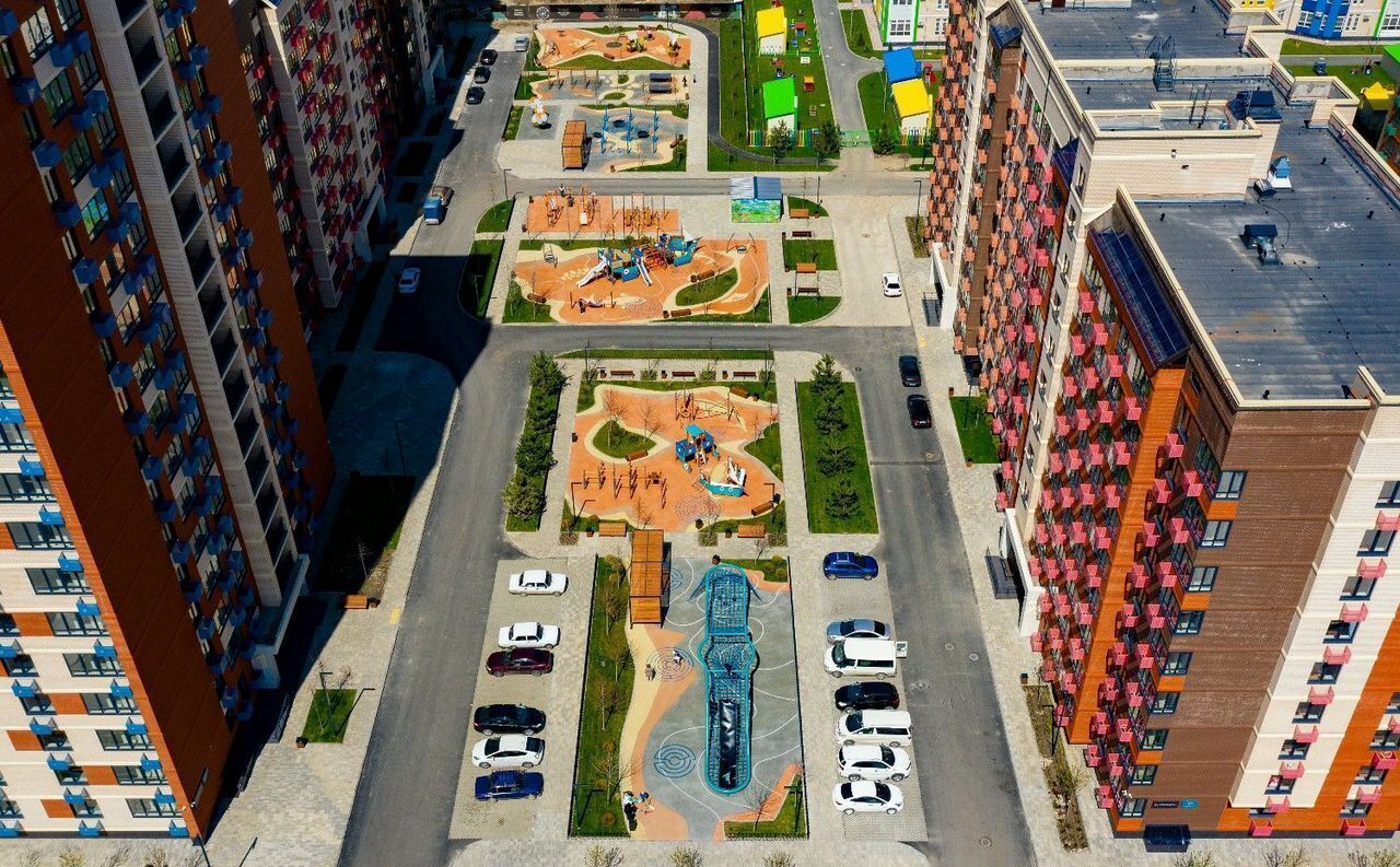квартира г Краснодар п Знаменский ул Природная 10б р-н Карасунский корп. 3 фото 11