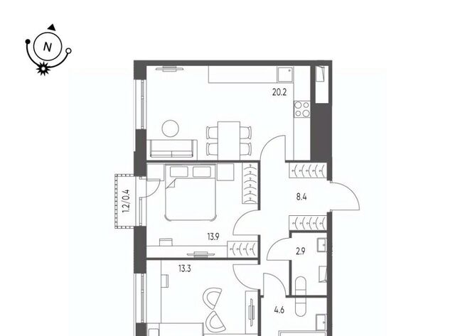 р-н Кировский микрорайон Зелёная Река 14 фото