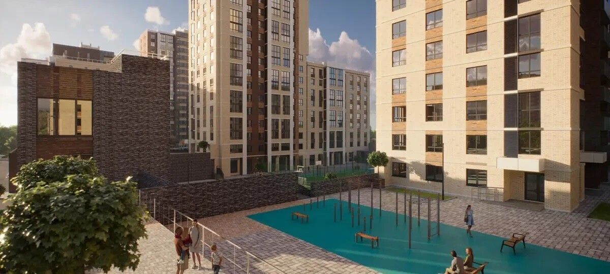 квартира г Краснодар р-н Прикубанский проезд им. Репина 1 ЖК «Репин-Парк» фото 9