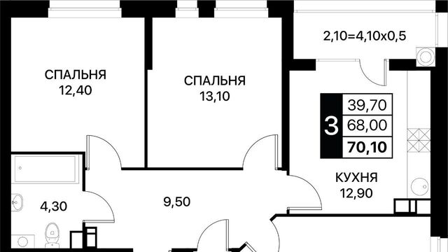 р-н Пролетарский дом 102/1с 3 фото
