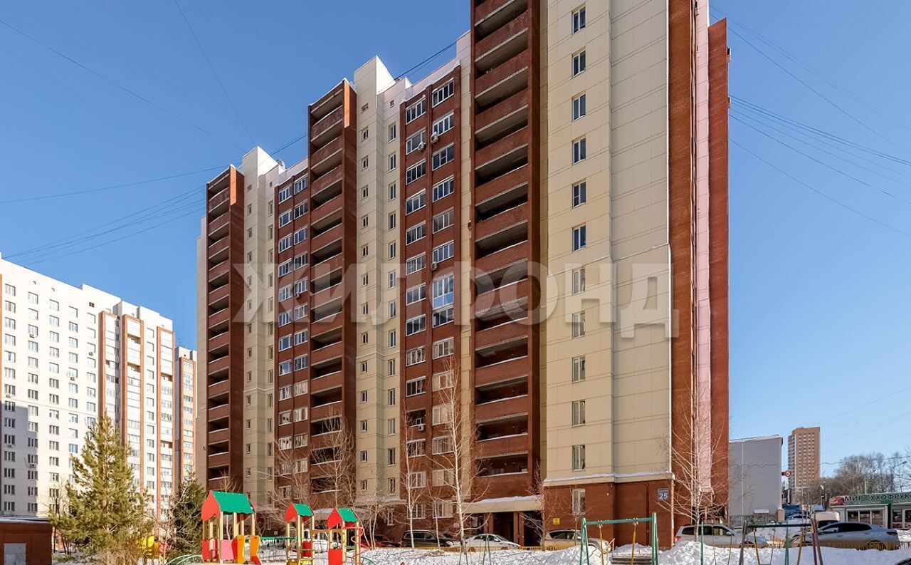 квартира г Новосибирск Золотая Нива ул Адриена Лежена 25 фото 18