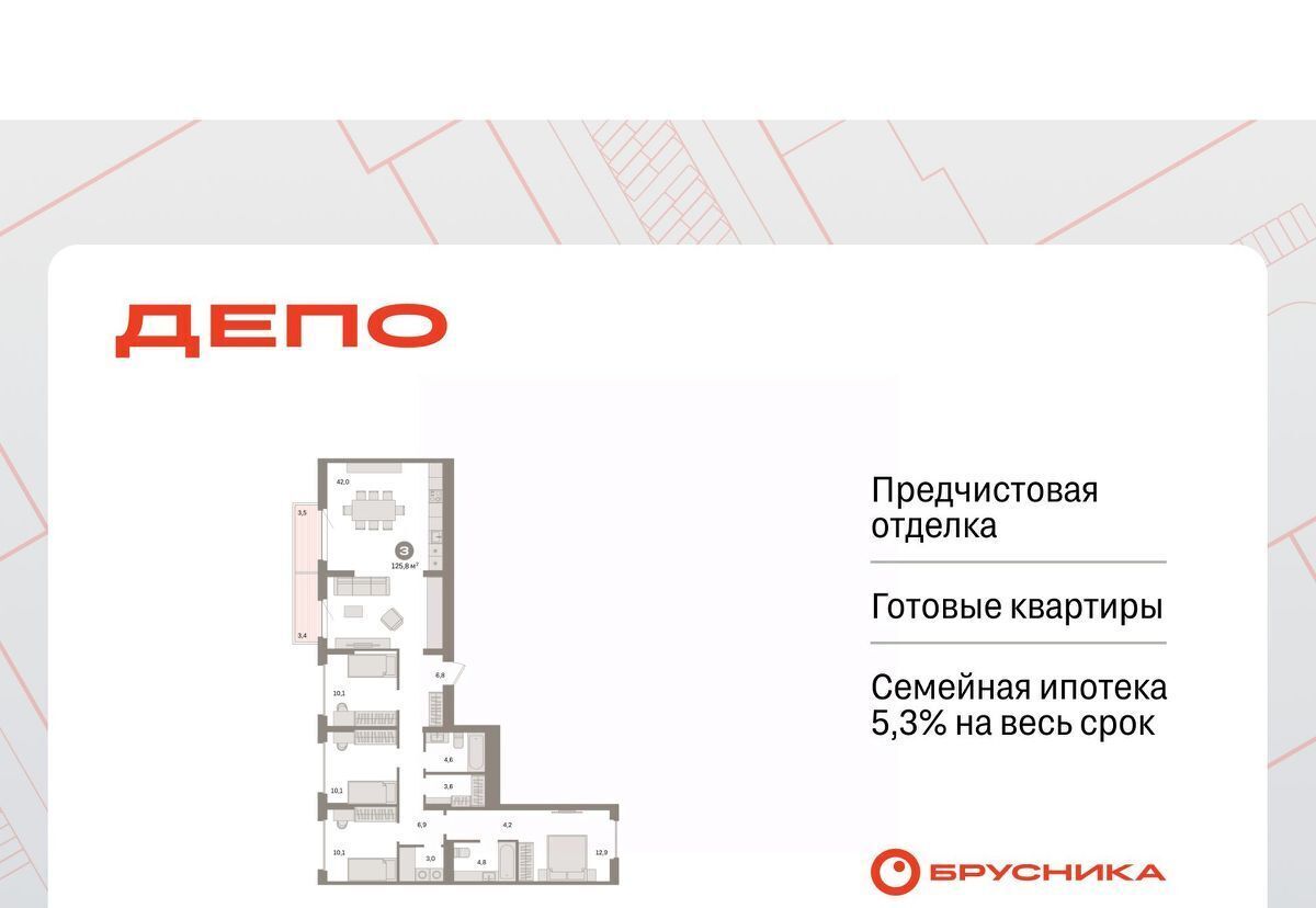 квартира г Екатеринбург Уральская Старая Сортировка ЖК Квартал Депо Сортировочный жилрайон фото 1