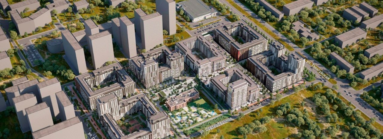 квартира г Екатеринбург Уральская Старая Сортировка ЖК Квартал Депо Сортировочный жилрайон фото 4