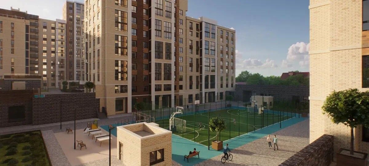 квартира г Краснодар р-н Прикубанский проезд им. Репина 1 ЖК «Репин-Парк» фото 1