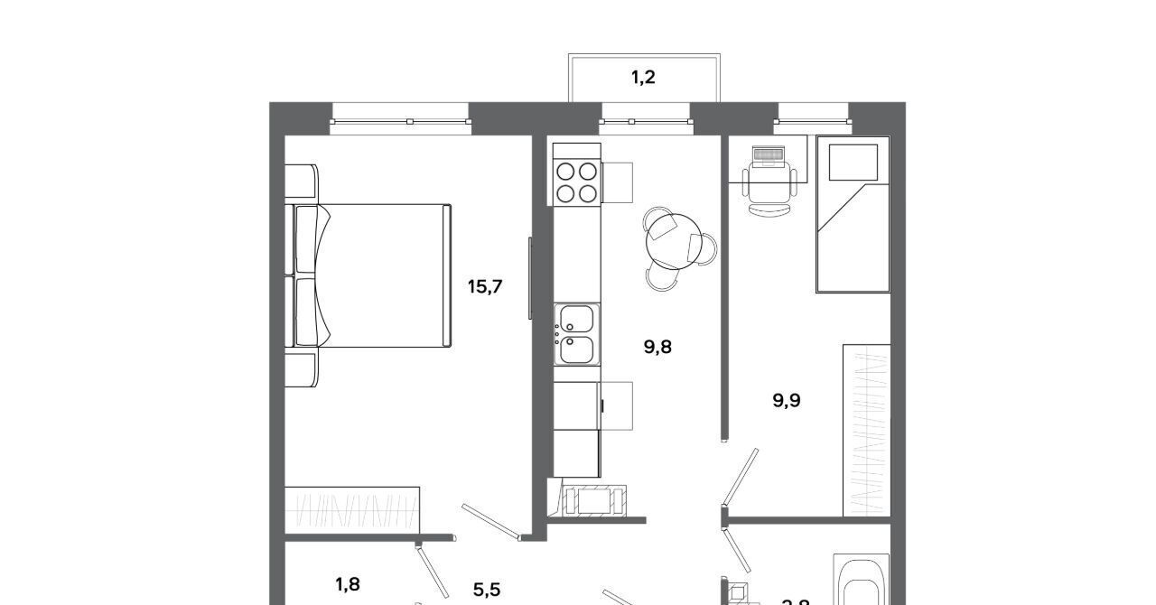 квартира г Сургут ЖК «Столица» 30А, 30А мкр фото 1