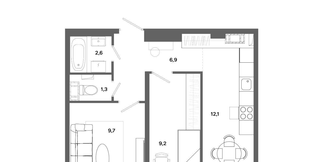 квартира г Сургут ЖК «Столица» 30А, 30А мкр фото 1