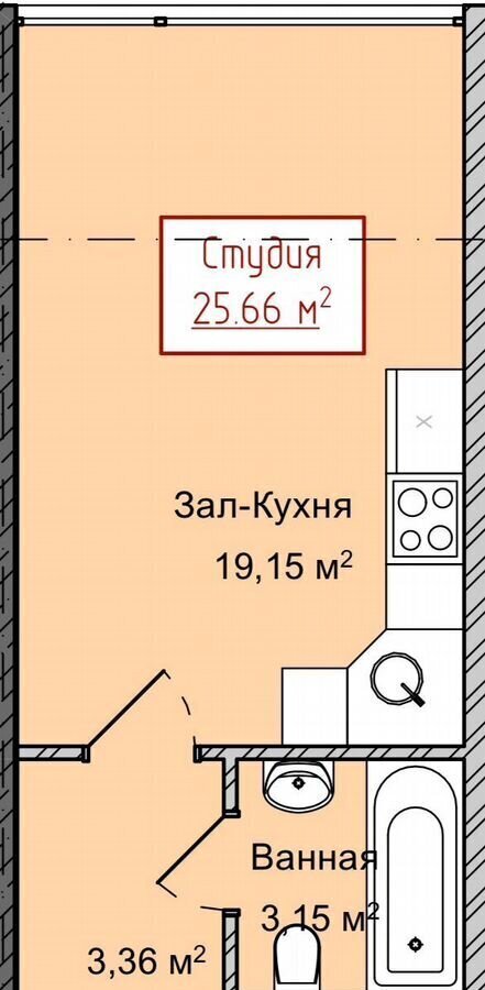 квартира г Избербаш ул Им Р.Зорге 44 фото 2