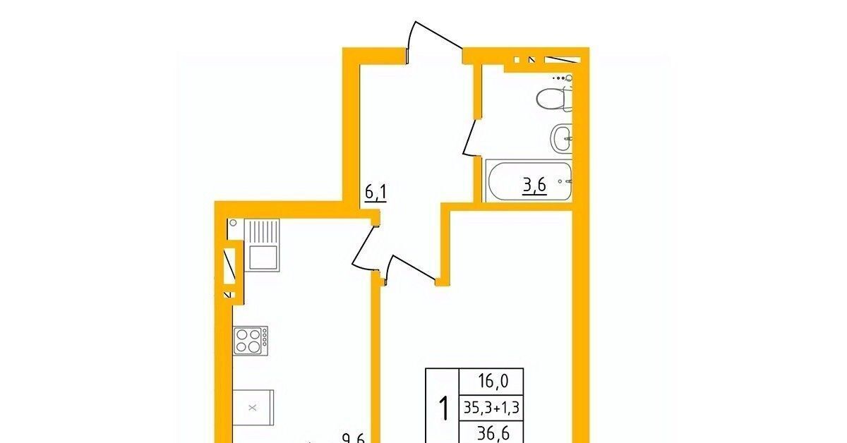 квартира г Уфа р-н Калининский ул им. Фронтовых бригад 15/2 фото 1