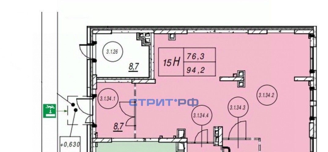 торговое помещение г Мытищи ул Стрельбище Динамо 10 Медведково фото 2