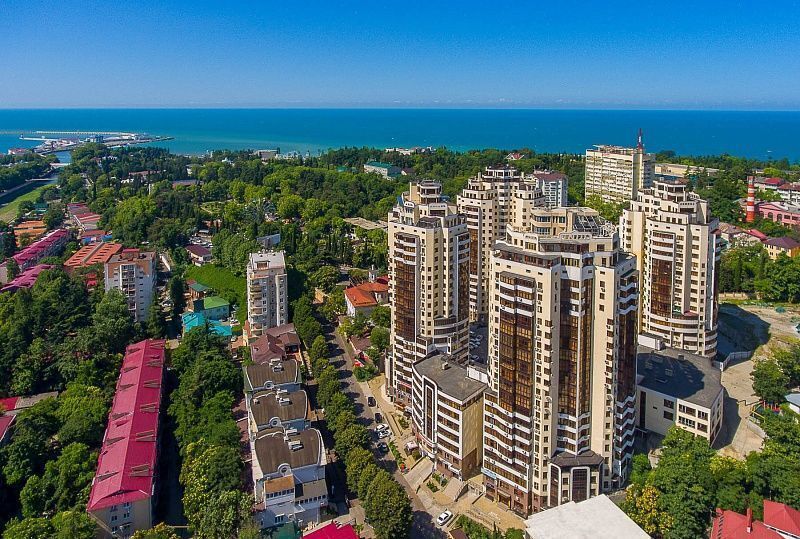 квартира г Сочи р-н Центральный ул Виноградная 2/3б с Русская Мамайка р-н Центральный внутригородской фото 1