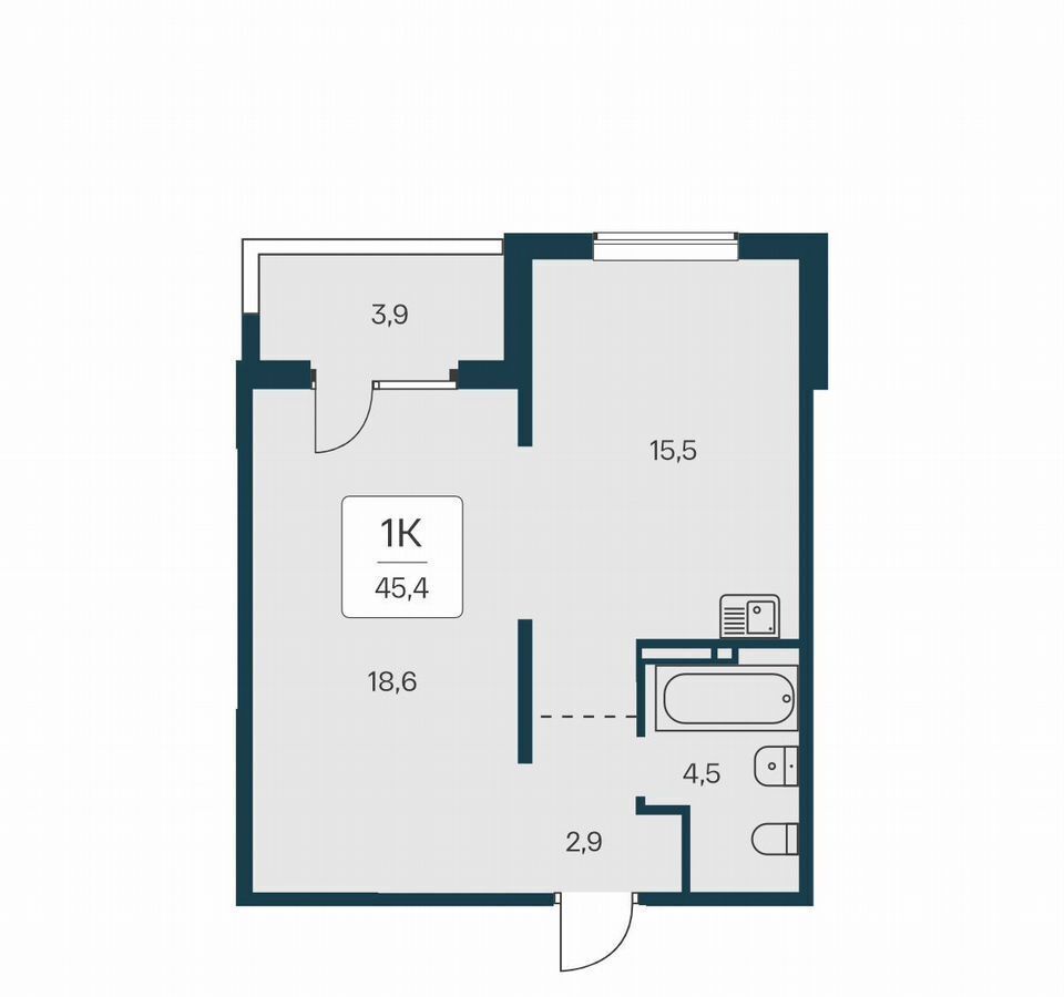 квартира г Новосибирск р-н Калининский ул Игарская 3 секц. 3. 2 фото 1