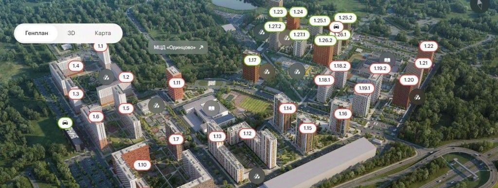 свободного назначения г Одинцово ЖК Одинцово-1 к 1. 24, Внуково фото 5