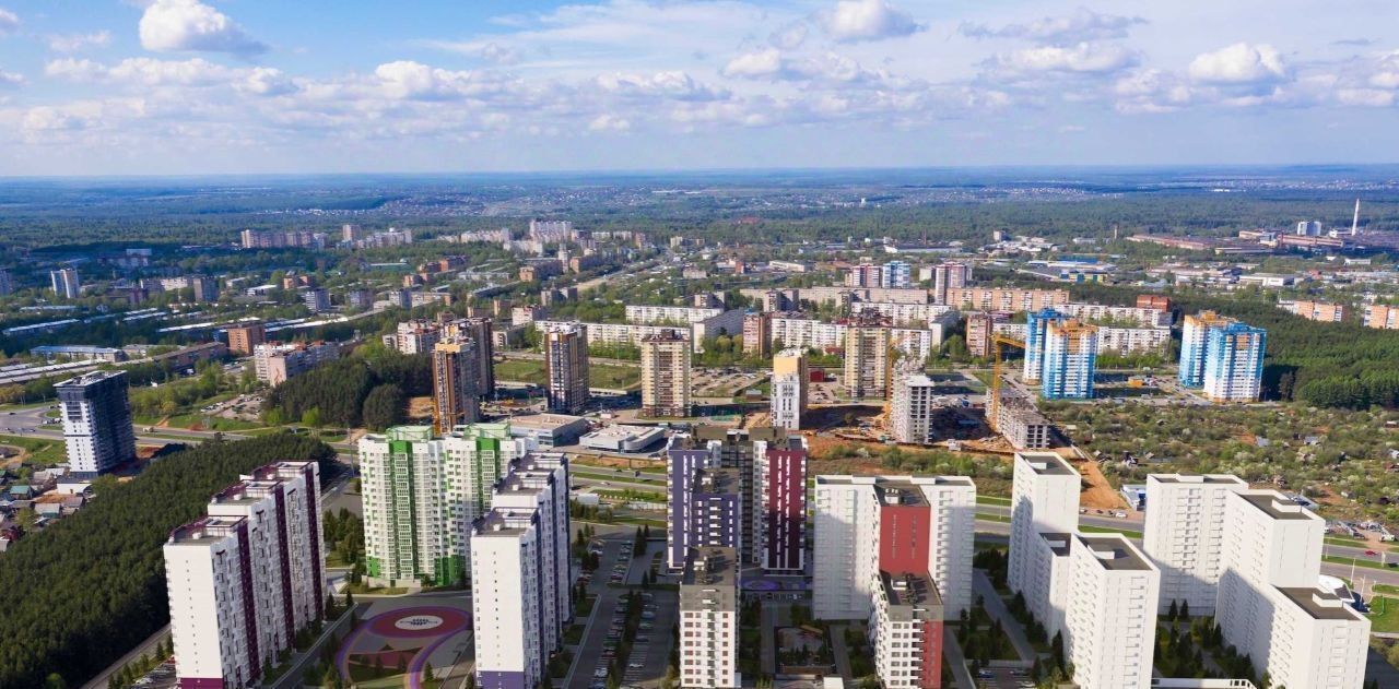квартира г Ижевск р-н Индустриальный Культбаза ЖК «Ежевика» 10 жилрайон, 8-й мкр фото 4