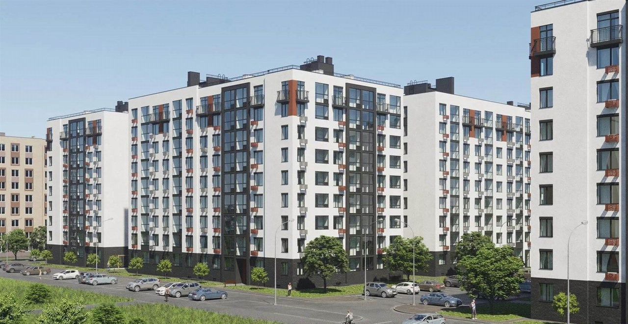 квартира г Калининград р-н Московский ул Поленова 7 ЖК «Этюд» фото 4