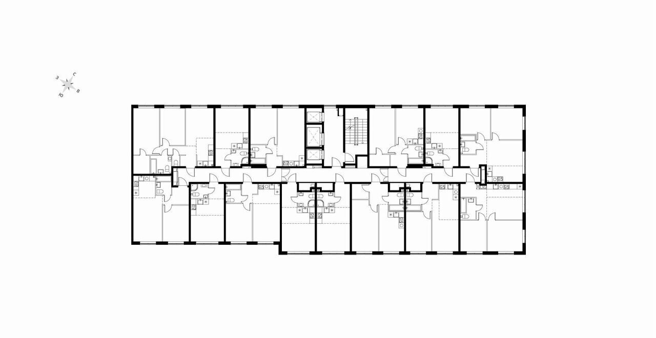 квартира г Москва п Щаповское д Русино стр. IV. 03, Зеленоград фото 2