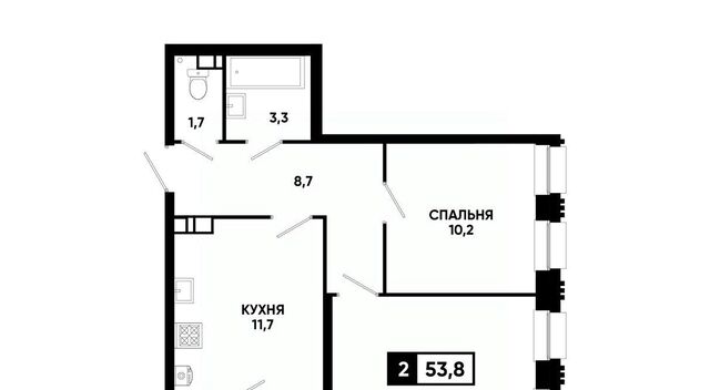 р-н Промышленный ул Андрея Голуба 12к/8 фото