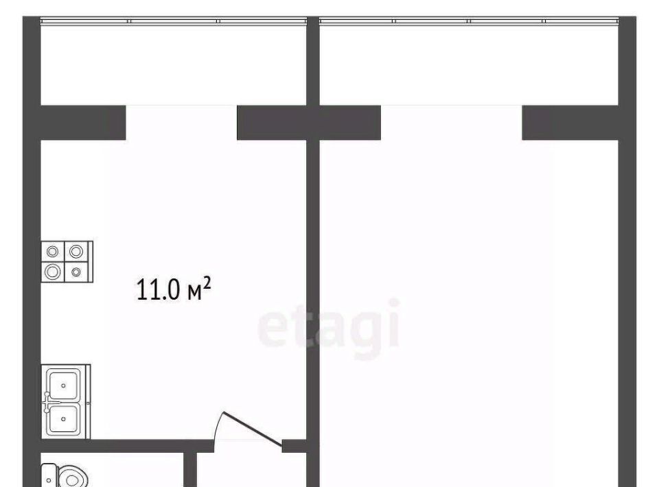 квартира г Усинск ул Молодежная 5 фото 1