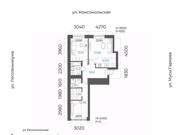 р-н Октябрьский микрорайон Глумилино-2 8-е Небо жилой комплекс фото