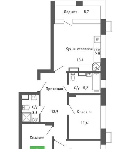 р-н Железнодорожный дом 52/5 фото