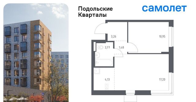ЖК «Подольские кварталы» метро Бунинская аллея № 103 кв-л, к 4 фото