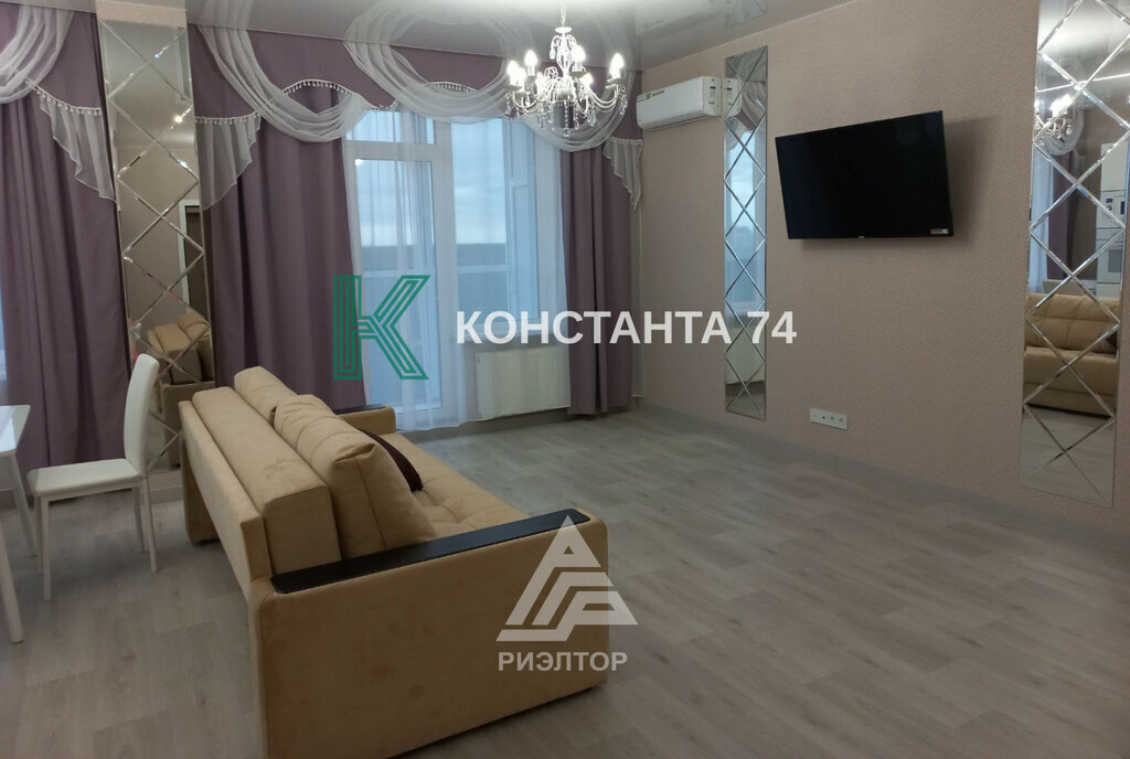 квартира г Челябинск р-н Центральный ул Героя России Яковлева А.В. 17 ЖК «Манхэттен» фото 3