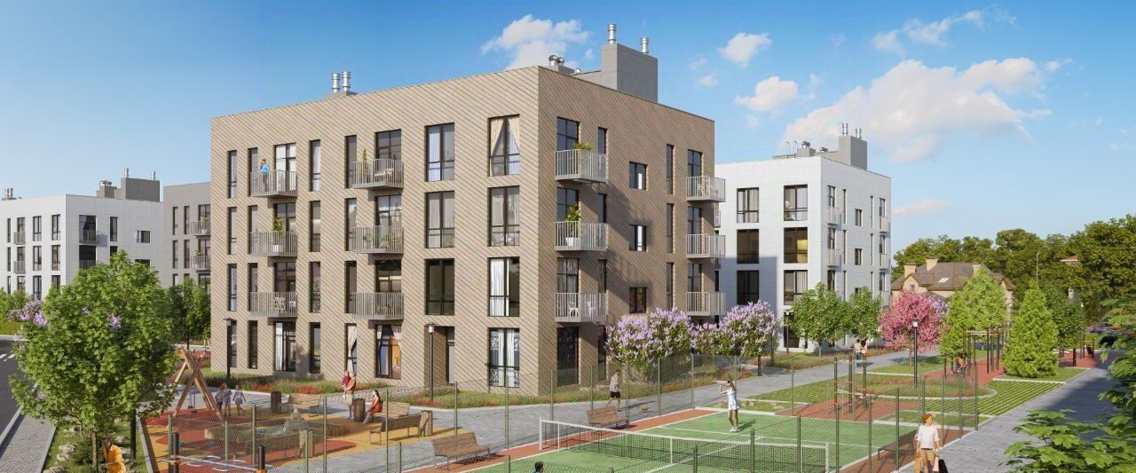 квартира г Евпатория пгт Заозерное ЖК «Кубики» фото 8