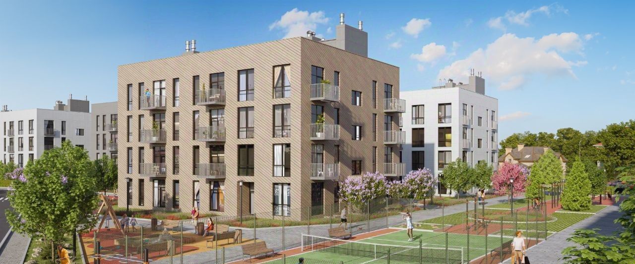 квартира г Евпатория пгт Заозерное ЖК «Кубики» фото 8