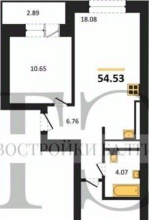 квартира г Калининград р-н Ленинградский ул Героя России Катериничева фото 1