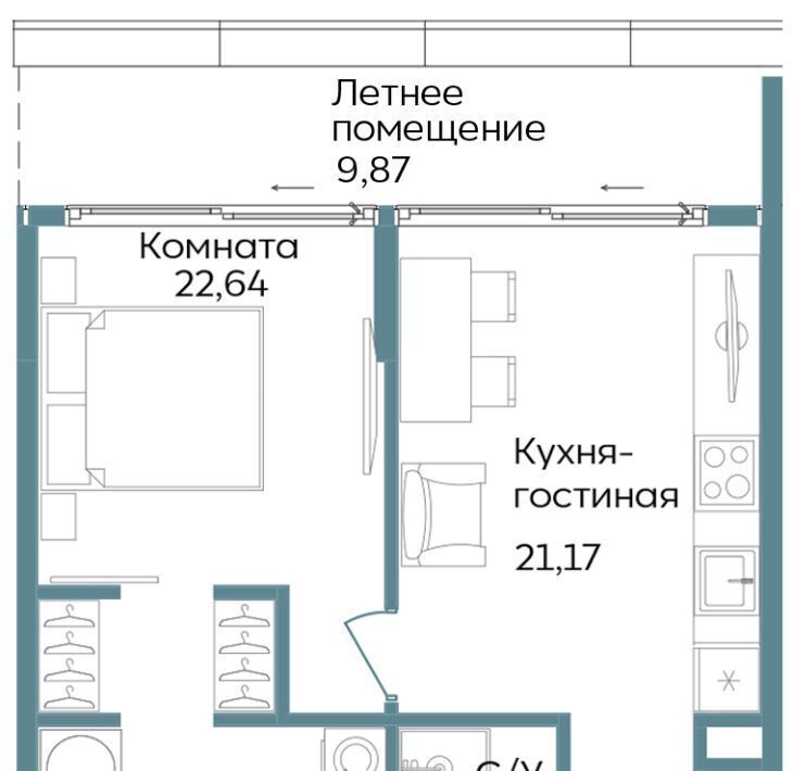 квартира г Саки ул Морская фото 1