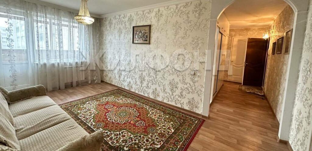 квартира г Новосибирск р-н Октябрьский Золотая Нива ул Бориса Богаткова 194/4 фото 3
