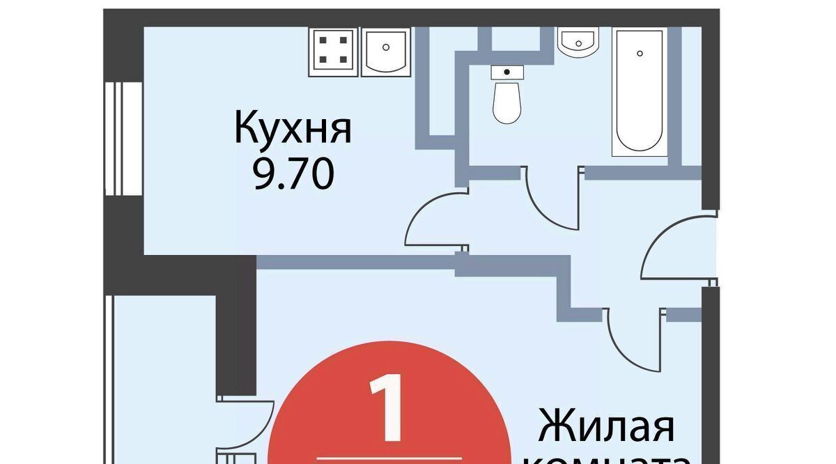 квартира г Мытищи ЖК «Новое Медведково» 17А мкр, к 42, Бабушкинская фото 1