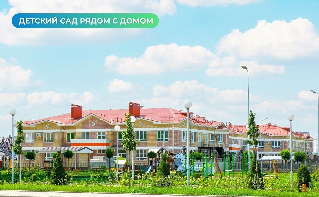 квартира г Краснодар р-н Прикубанский ул им. Героя Советского Союза Дмитрия Мирошниченко 35 ЖК «Квартал №6» ЖР «Восточный фото 3