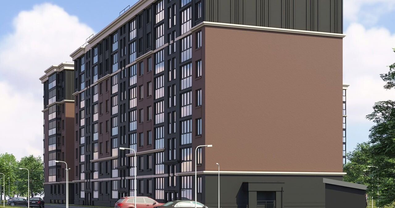 квартира г Калининград р-н Московский ЖК Гринвуд ул. Толстикова, д. 36, корп. 2 фото 15