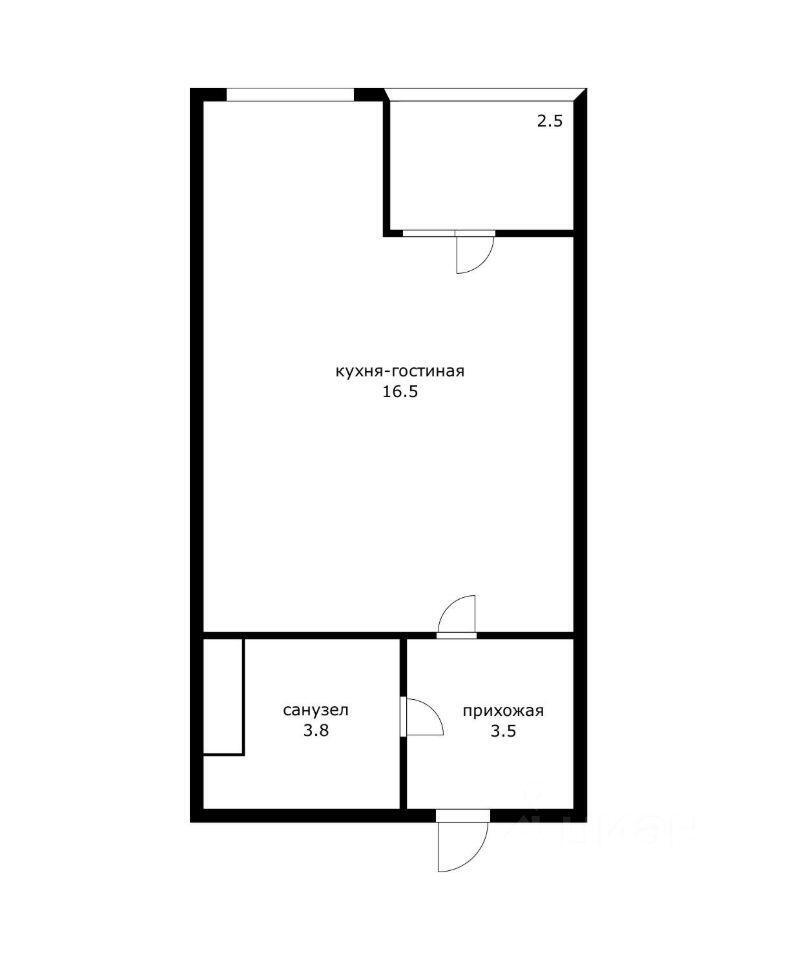квартира г Краснодар р-н Прикубанский ул им. Адмирала Серебрякова 3/1 фото 8