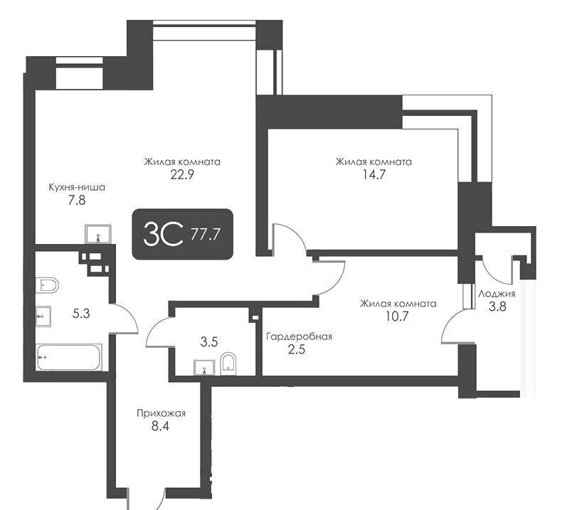 квартира г Новосибирск Берёзовая роща ул Фрунзе 236 сек. 1 фото 1