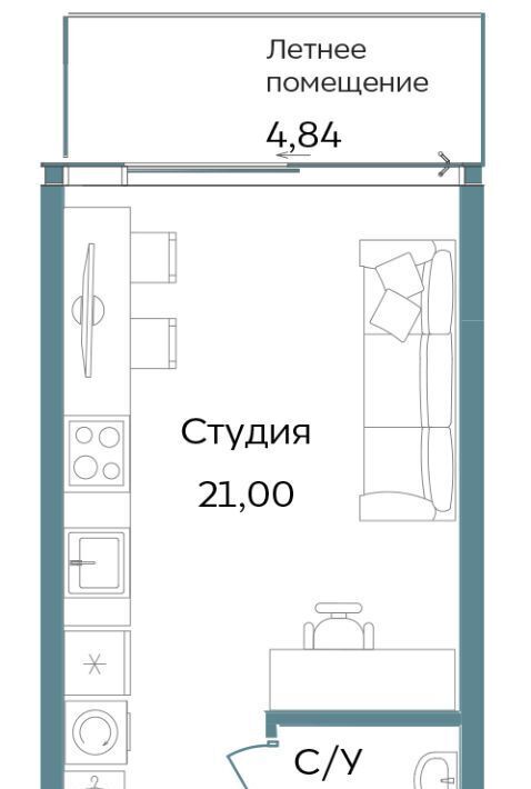 квартира г Саки ул Морская фото 1
