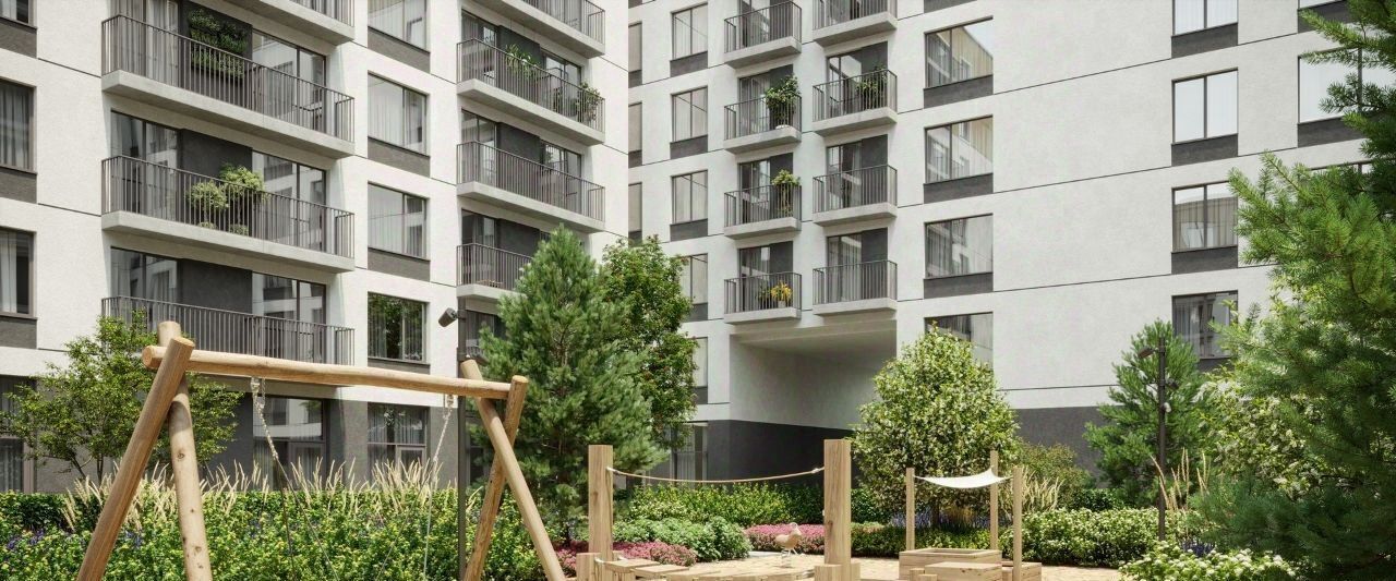 квартира г Омск р-н Кировский Кварталы Драверта ул. Б. Г. Шаронова, 9 фото 22