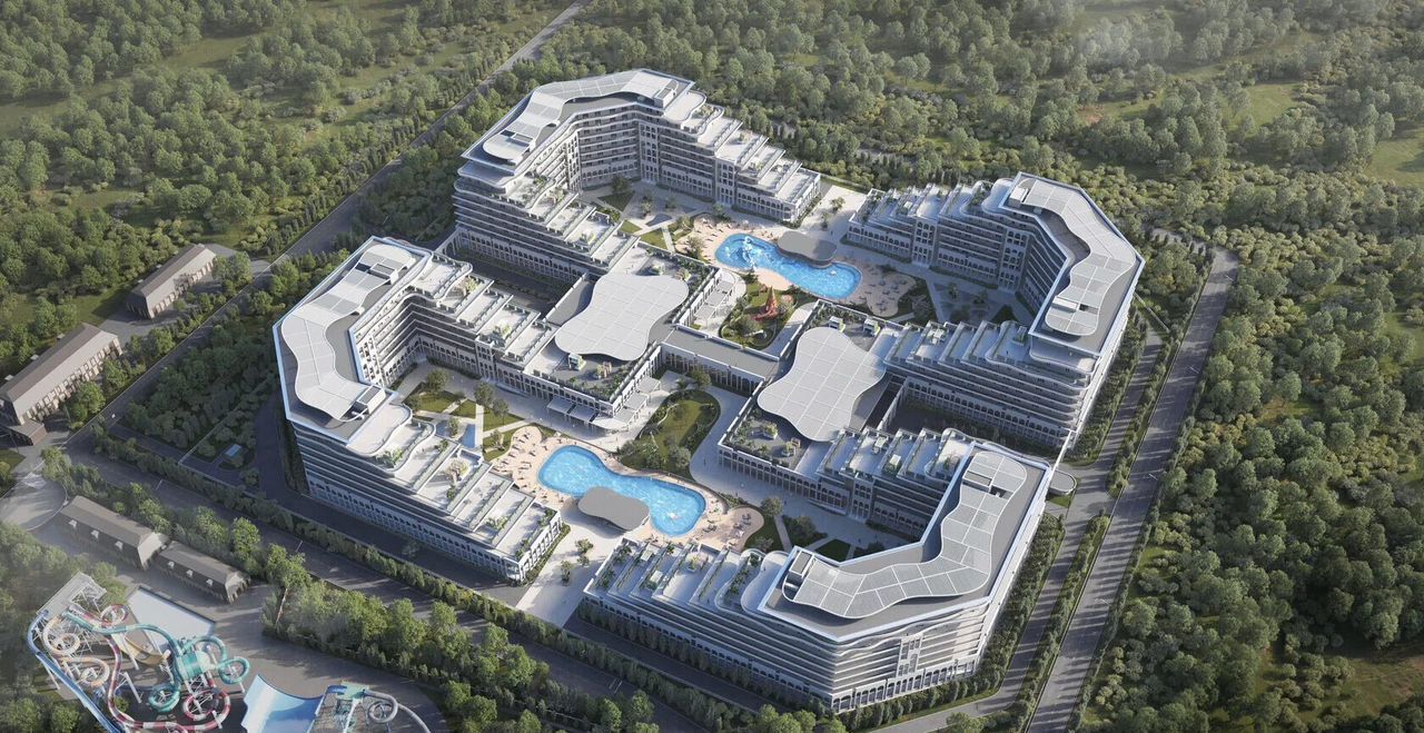 квартира р-н Анапский г Анапа ул Железнодорожная 2 апарт-отель Sun Garden Hotel SPA фото 12