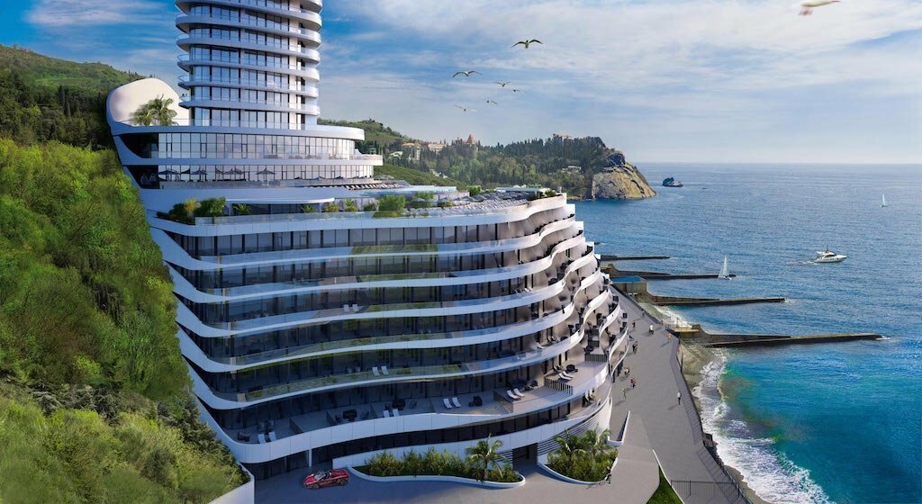 квартира г Алушта пгт Партенит ул Васильченко 6в резиденция «Аю-Даг Resort&Spa» фото 1