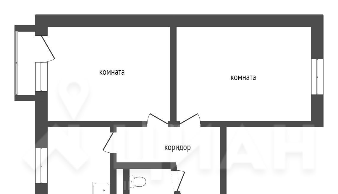 квартира г Казань р-н Советский Суконная слобода ул Солидарности 30 фото 2