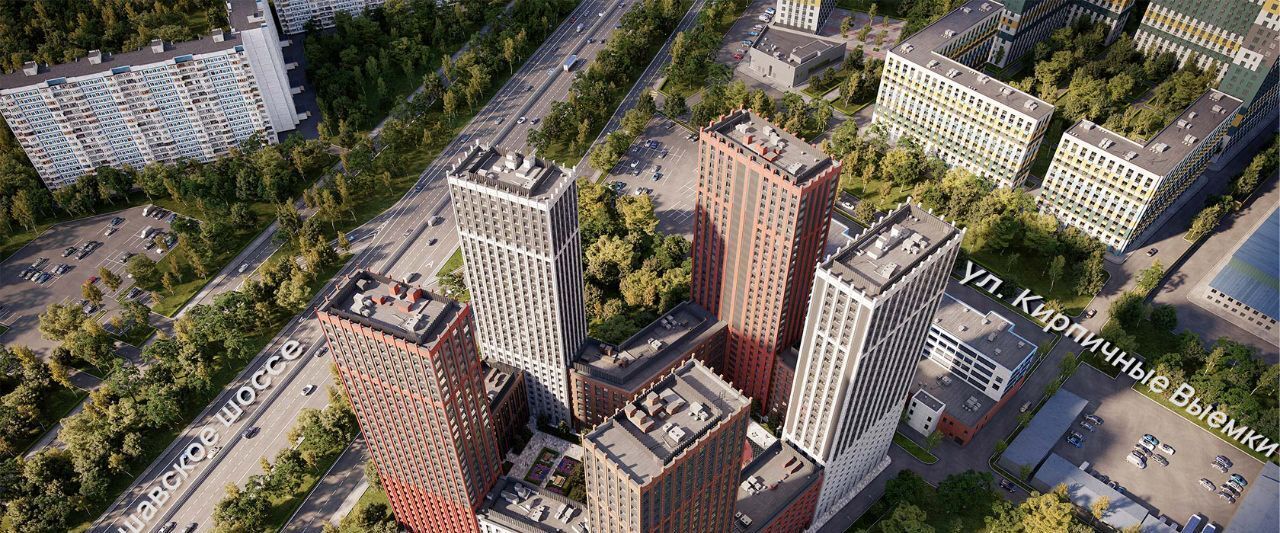 квартира г Москва метро Аннино ЖК Варшавские Ворота 1/6 муниципальный округ Чертаново Южное фото 3