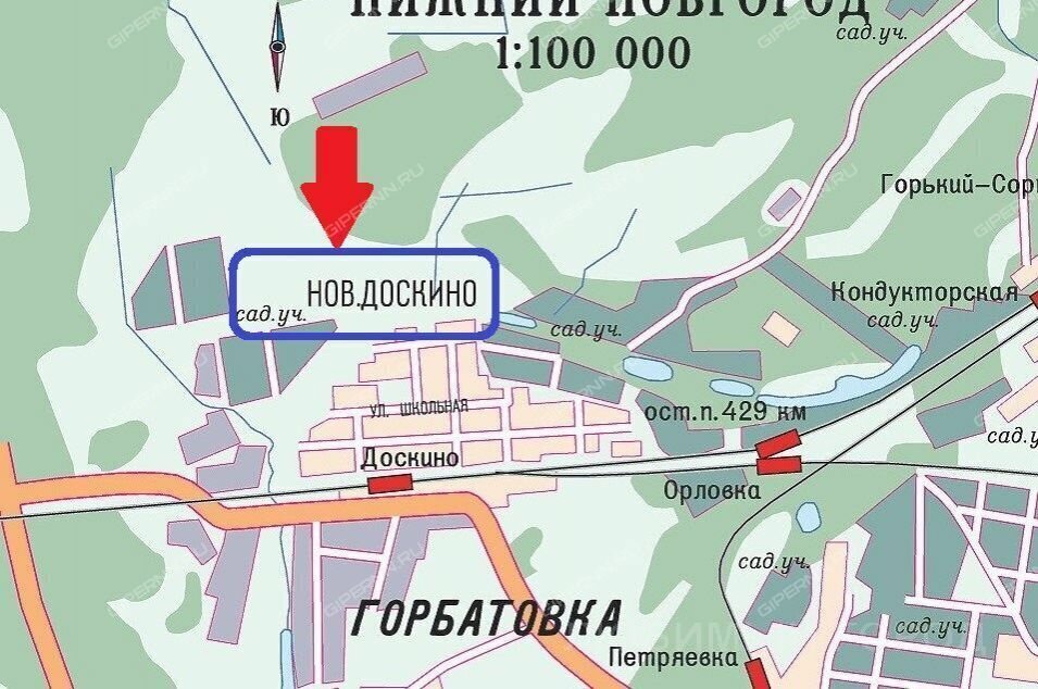 дом г Нижний Новгород п Новое Доскино линия 12-я р-н Автозаводский посёлок Доскино Кировская фото 25
